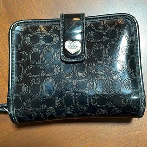 Coach Black Wallet